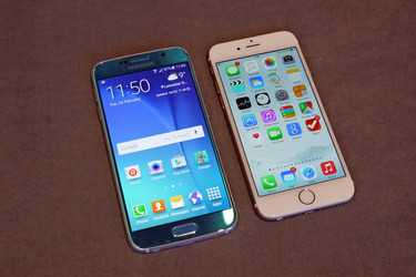 Kumpi on parempi pelilaite, Galaxy S6 vai iPhone 6?